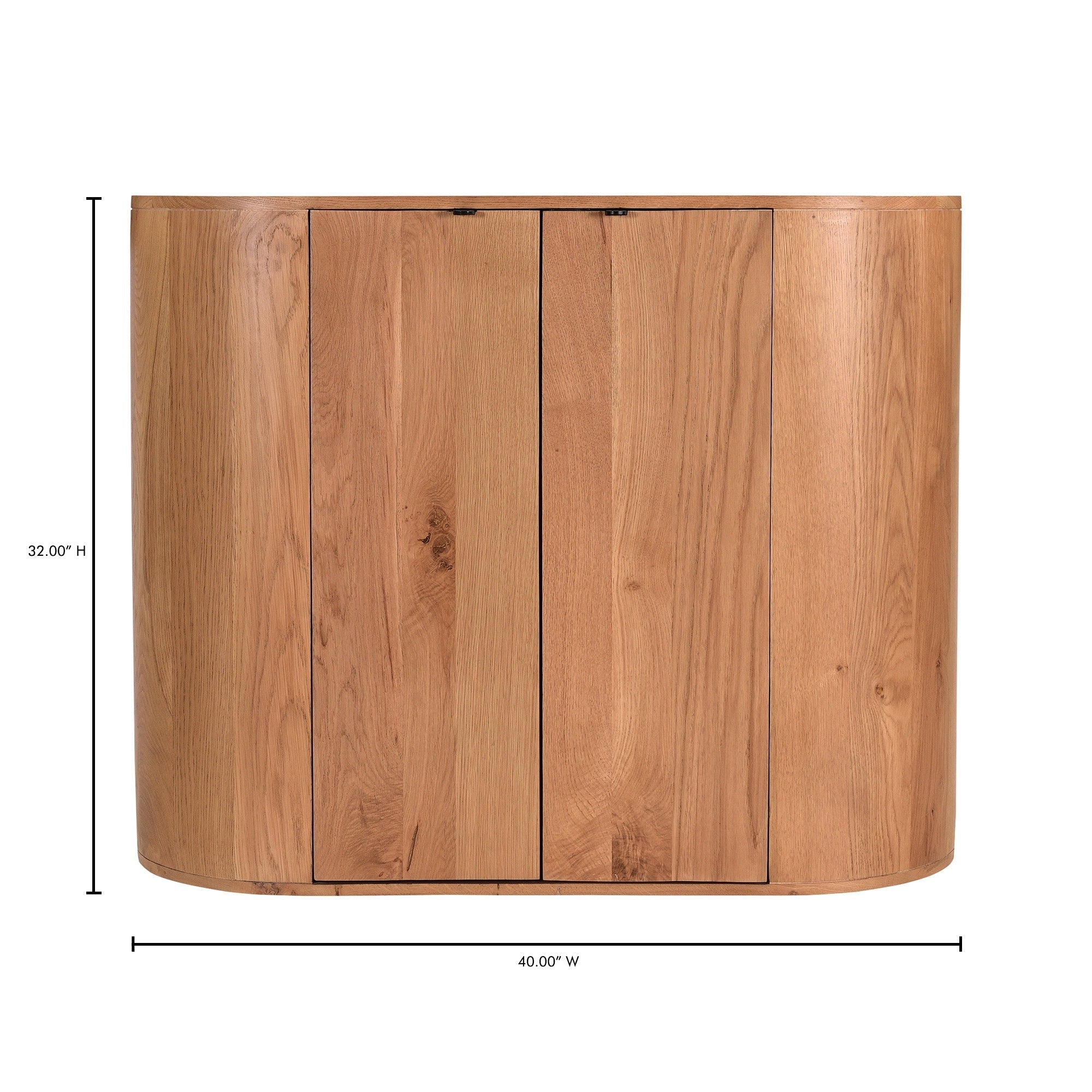 Moe's Home Theo Cabinet Natural