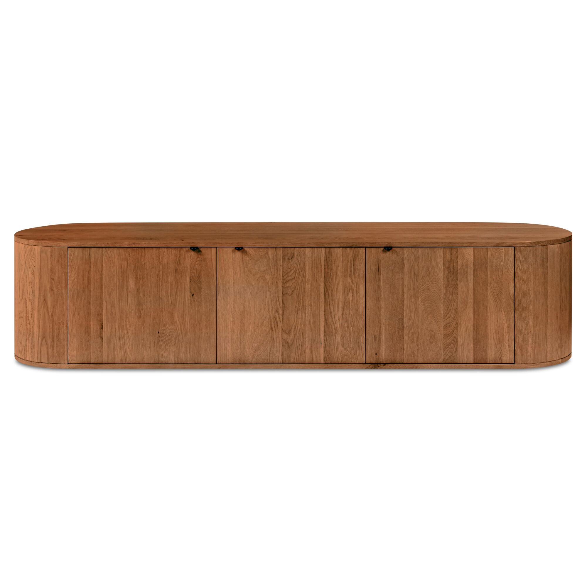 Moe's Home Theo Media Bench Brown