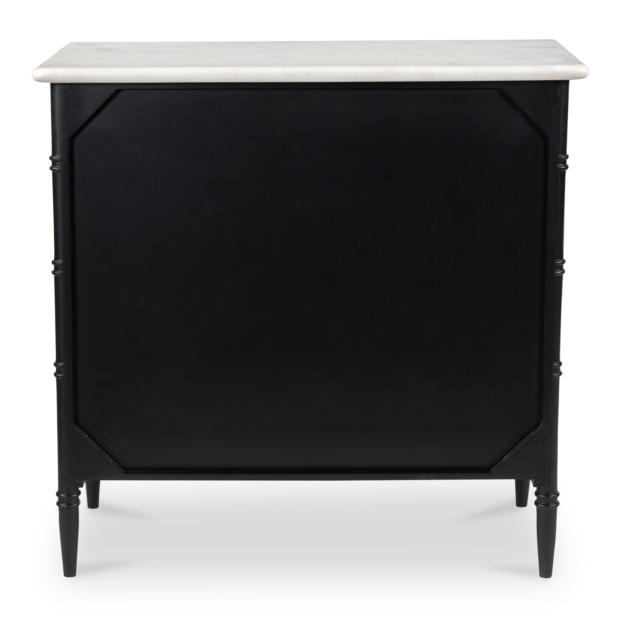 Moe's Home Eleanor 5 Drawer Chest Black