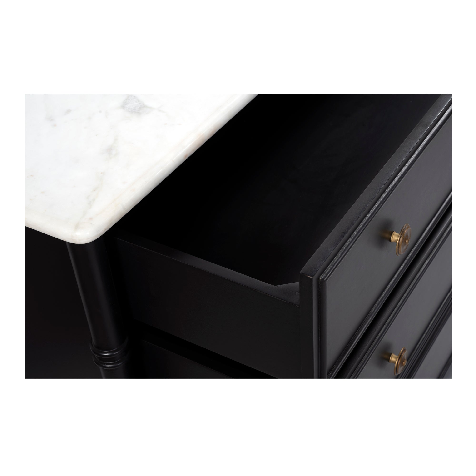 Moe's Home Eleanor 6 Drawer Dresser Black