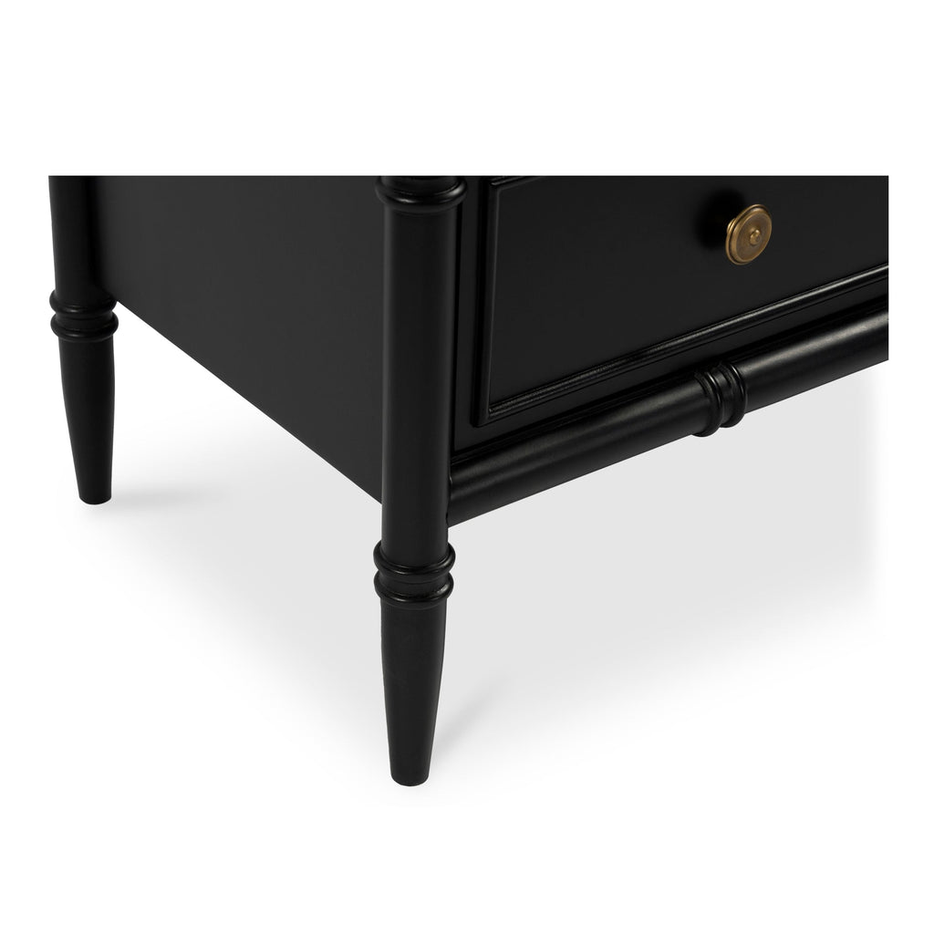 Moe's Home Eleanor 6 Drawer Dresser Black
