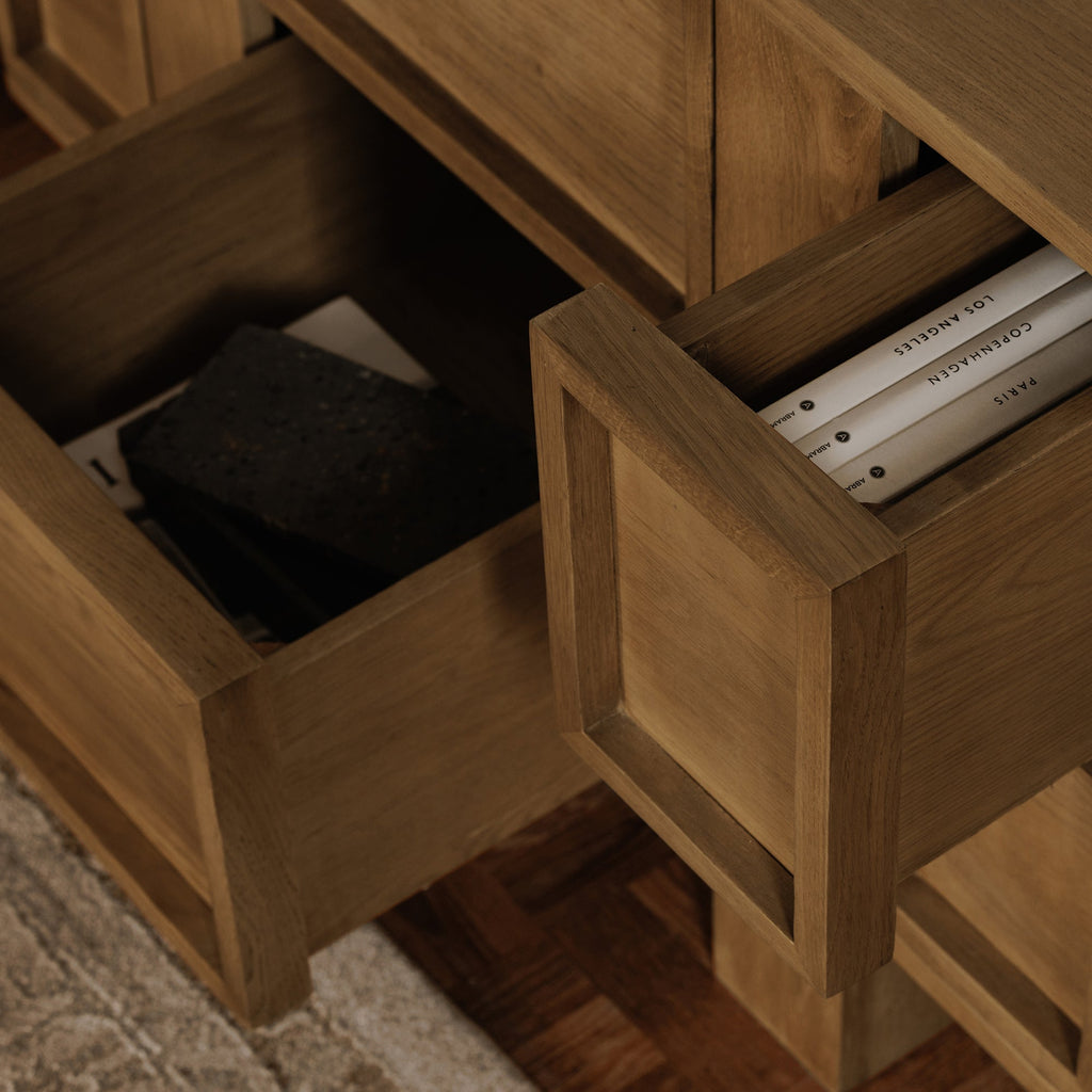 Moe's Home Henley Nightstand Brown