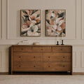 Moe's Home Riley 7 Drawer Dresser Oak