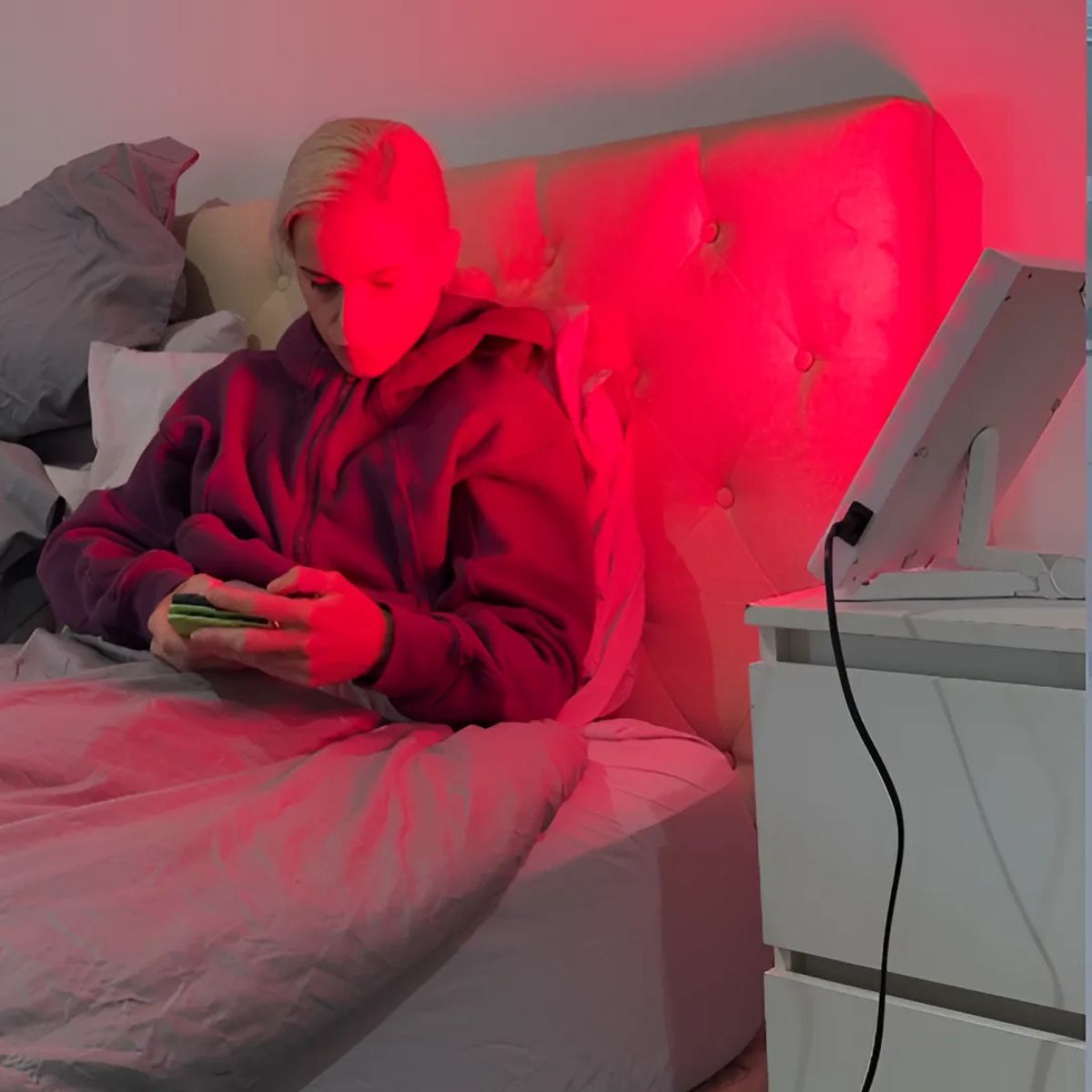 Red Light Therapy Panel With Stand & Near-Infrared