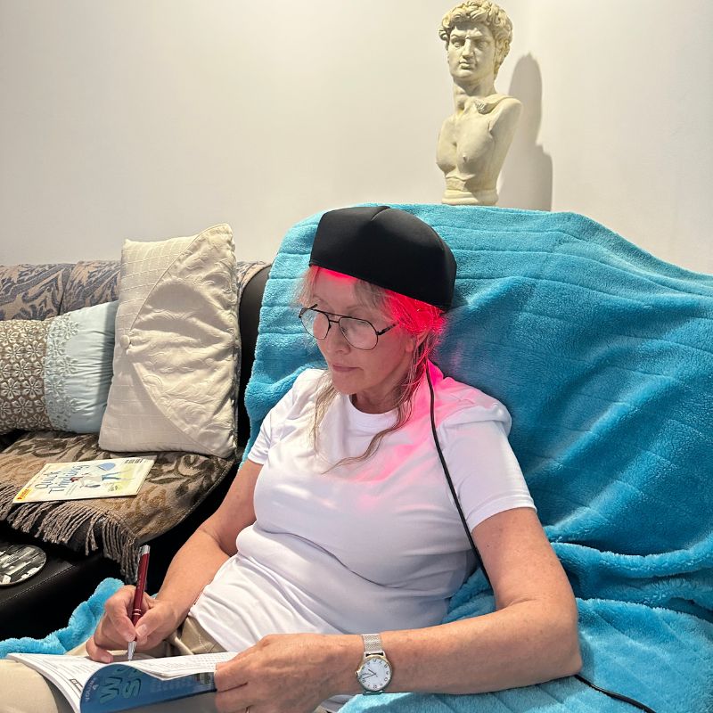 Infrared & Red Light Therapy Cap for Brain Health and Hair Growth