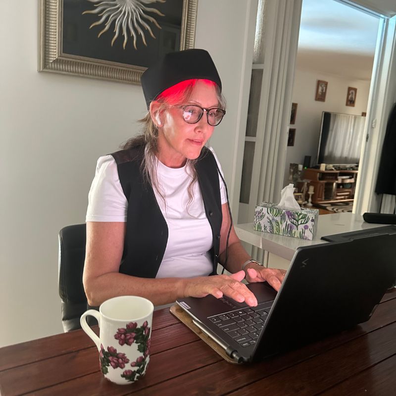 Infrared & Red Light Therapy Cap for Brain Health and Hair Growth