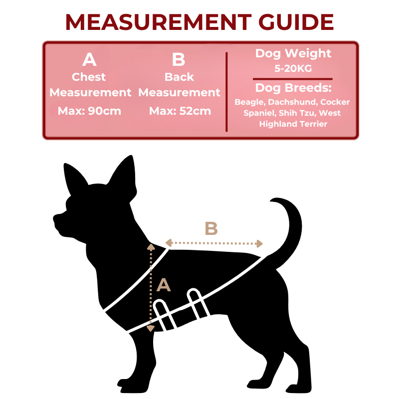 Small Red Light Therapy for Dogs Coat