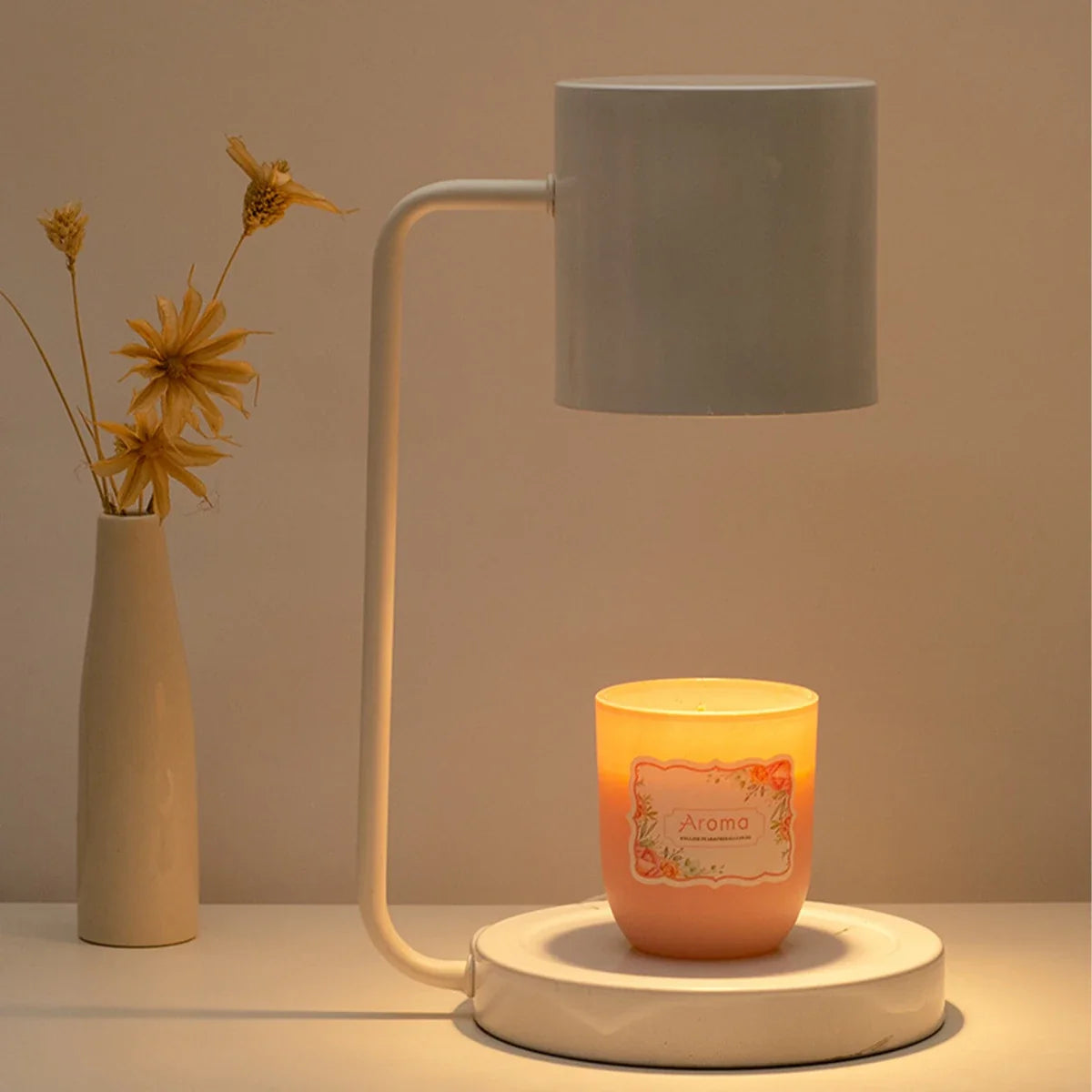 🕯 Candle Warmer Lamp – Touch Control Timer & Dimmer Wax Melt Lamp