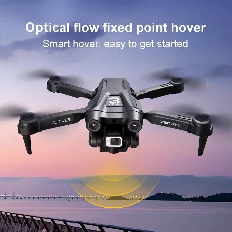 Mini Drone 4K Camera with Optical Flow Localization