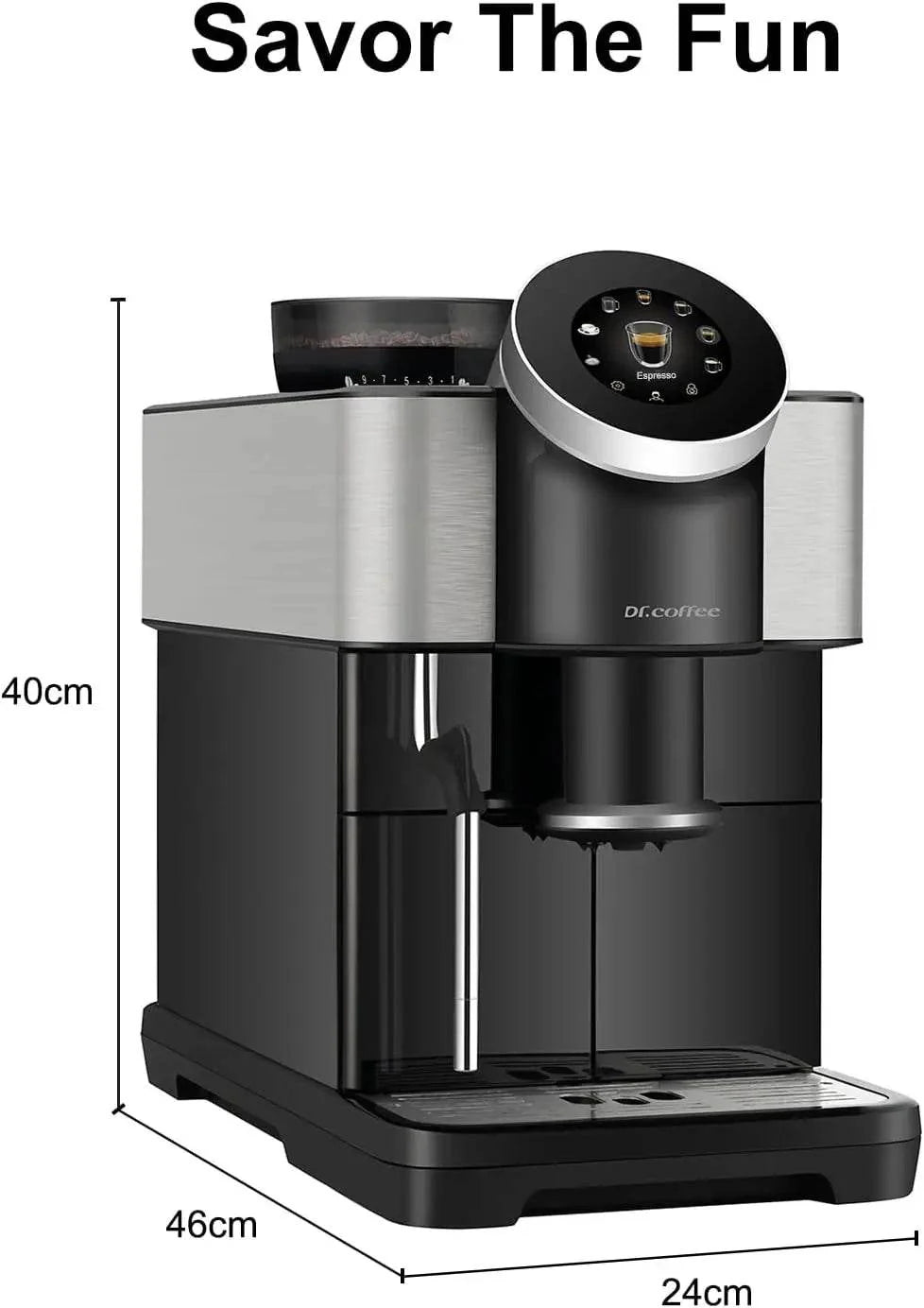 Fully Automatic Espresso Machine Bean-to-Cup Coffee Maker