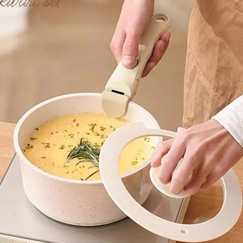 Detachable Cookware Handle – Universal Removable Pot & Pan Grip for Home or Camping