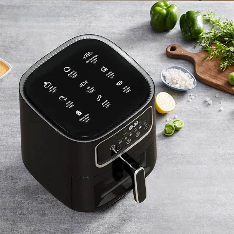 8L Intelligent Air Fryer Automatic Convection Oven