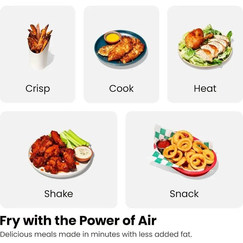 6 Quart Smart Dual Basket Air Fryer