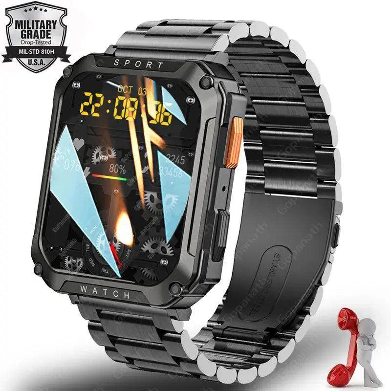 Mens Smart Watch with Bluetooth Call For Android