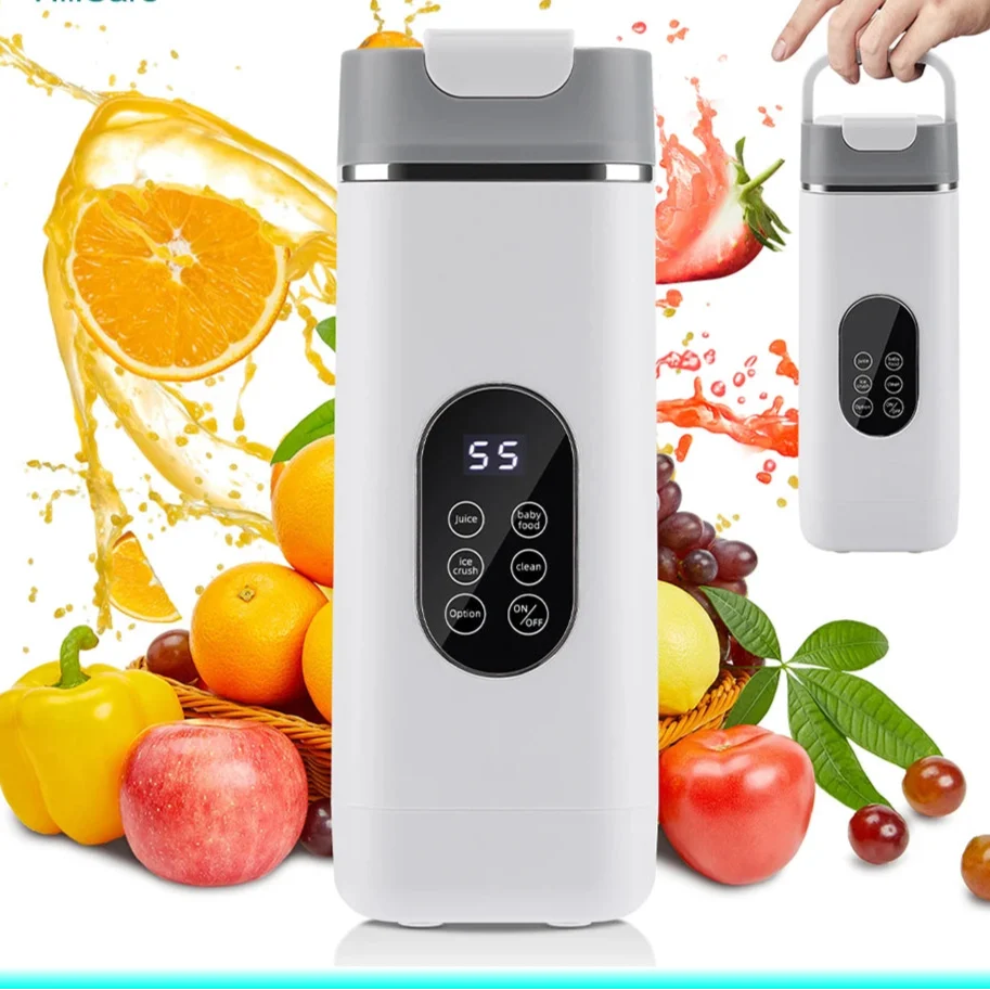 Cordless LED Juicing Blender Cup