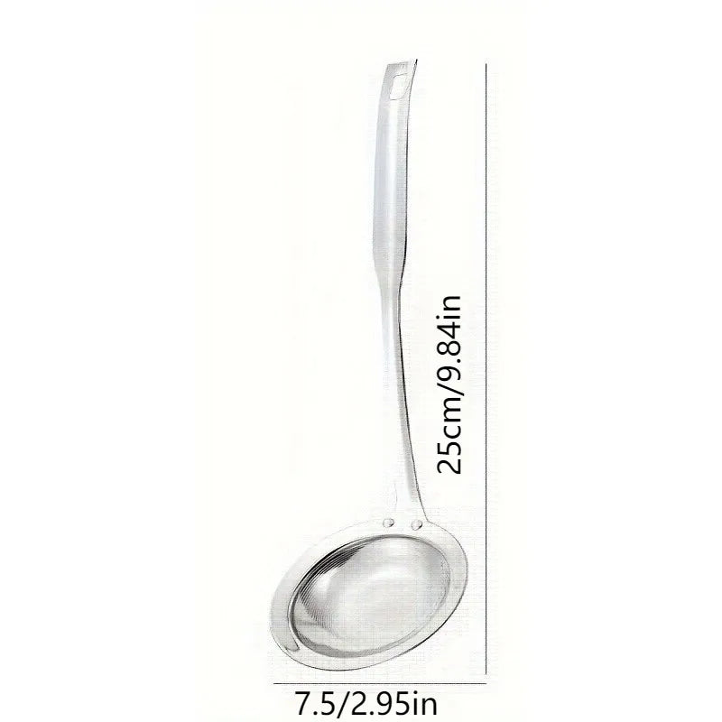 Single Oil Skimmer Spoon - Thanksgiving Fry & Turkey Fat Separator Tool
