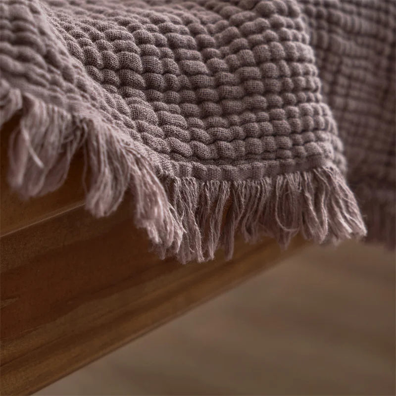 Cotton Gauze Throw Blanket