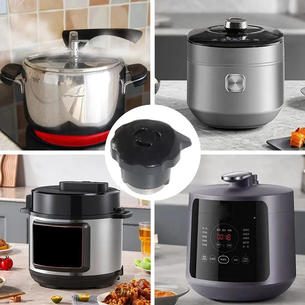 High Pressure Cooker Universal Aluminium Alloy Safety Universal Relief Jigger Valves Caps Gas And Induction Pressure Relief