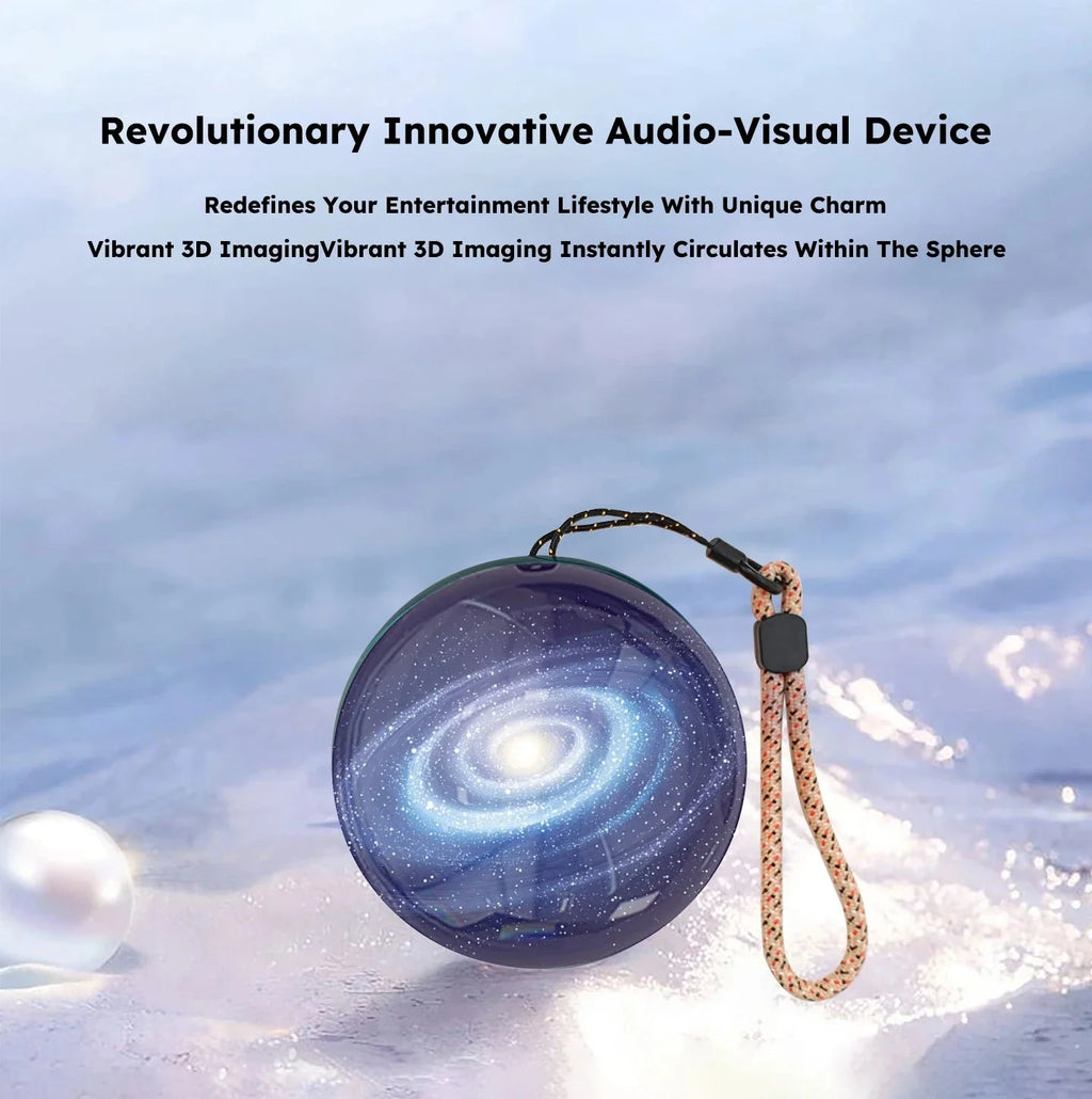 🔮 3D Crystal Ball Digital Video Album