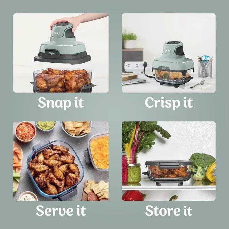 Glass Air Fryer Cooking System