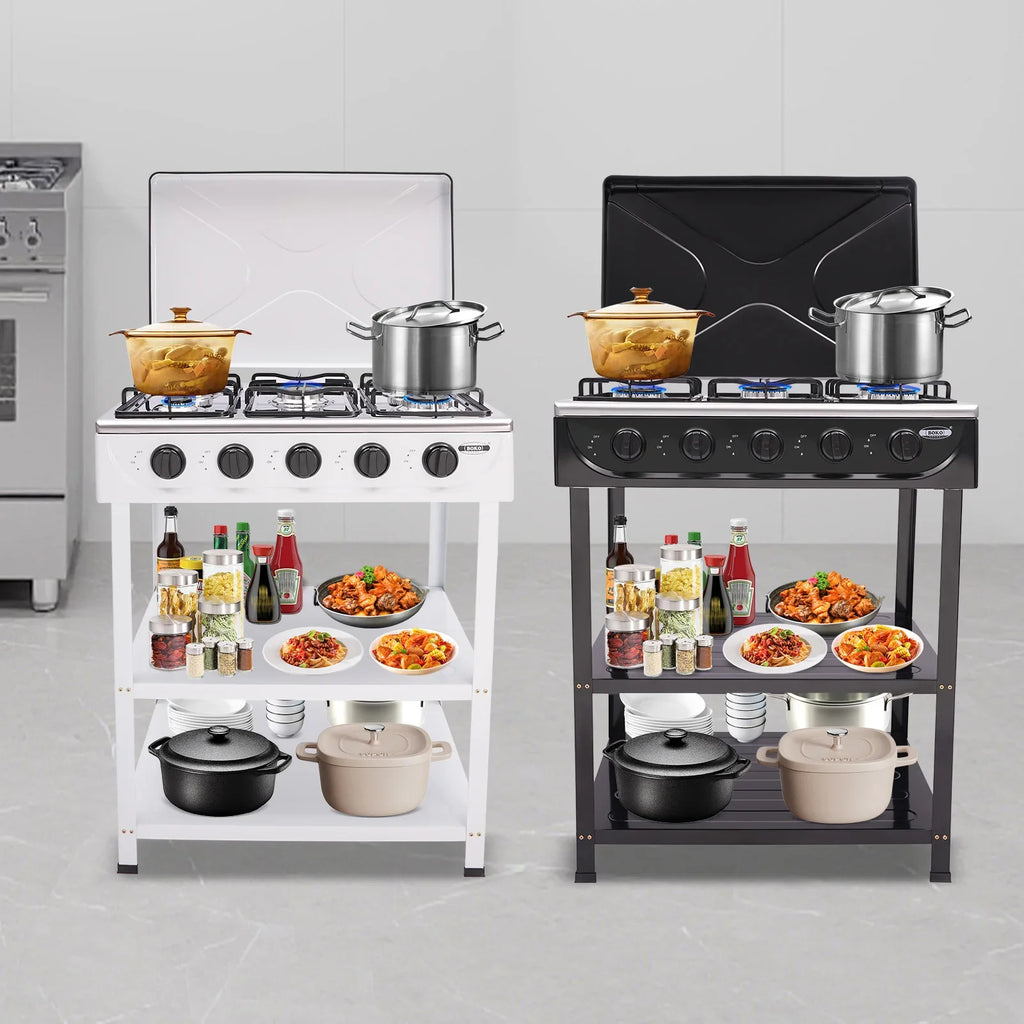 5 Hearth Grill, Gas Grill, 2.5 kW Burner,Freestanding, For Home Cooking, Outdoor Grilling, Camping, Fishing, RVing
