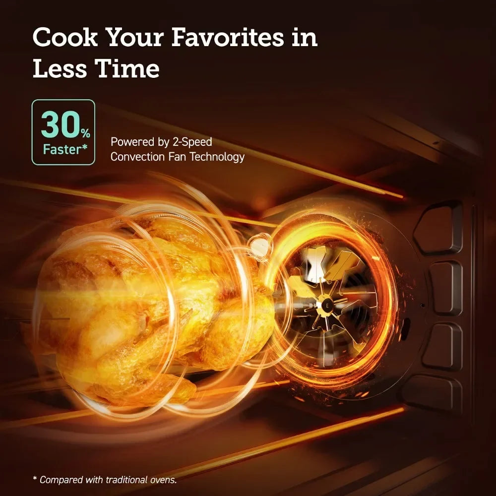 13-in-1 Air Fryer Toaster Oven Combo – Ships in 48H from the US