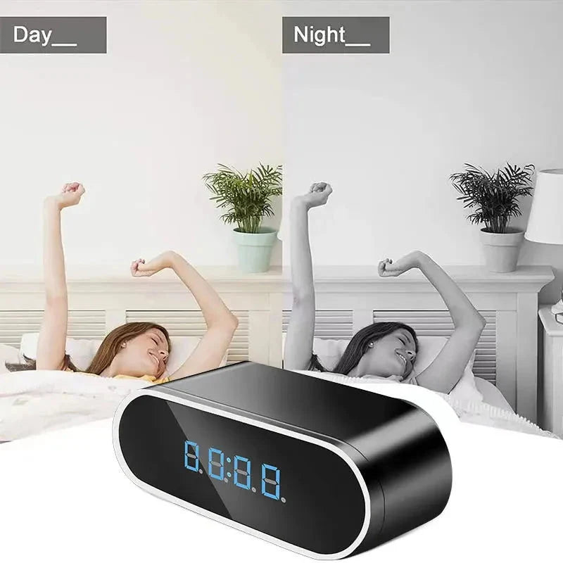 WiFi Clock Camera With Night Vision & Motion Detection