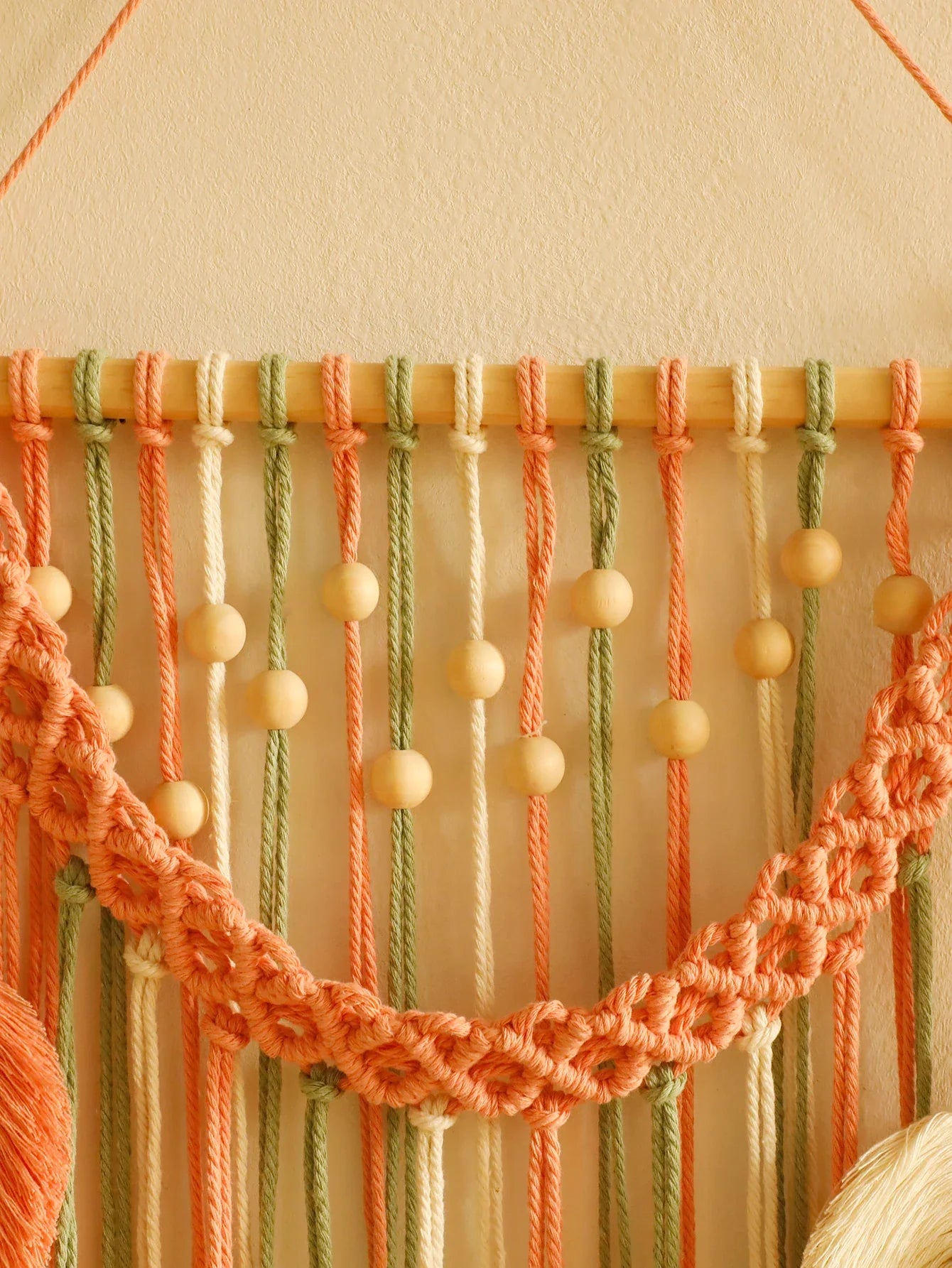 Leaves Hand-Woven Macrame Tapestries