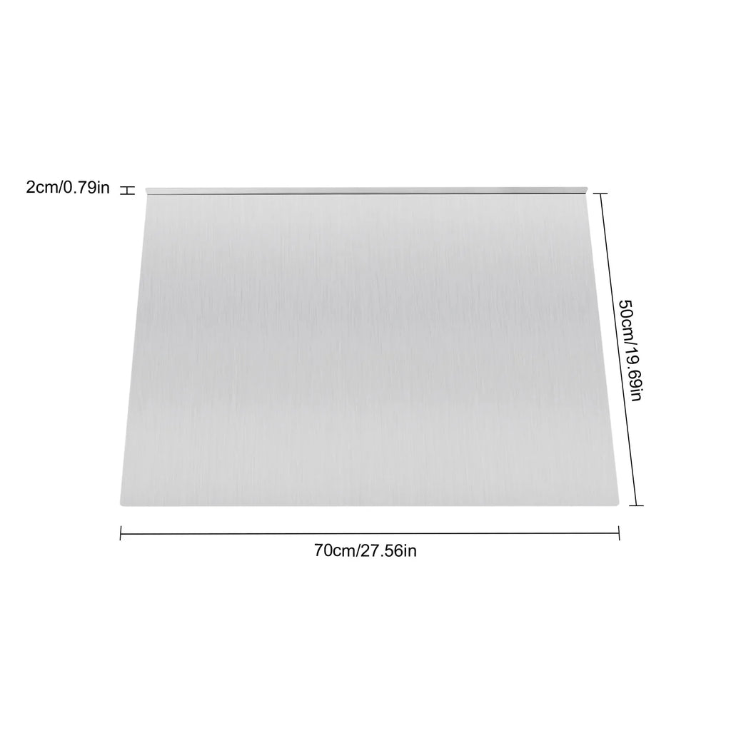 Extra Large Stainless Steel Chopping Boards, Heavy Chopping Board for Kitchen, Pastry Tips for Meat, Vegetables