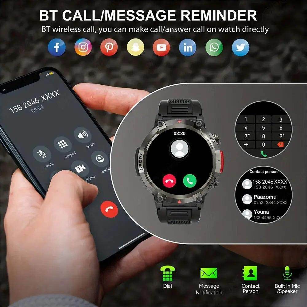 Sports smartwatch Fitness tracker for Men