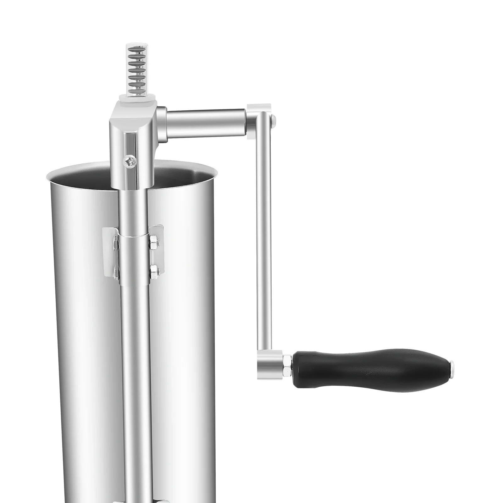 3L Stainless Steel Manual Sausage Stuffer – Vertical Sausage Maker with 11 Filling Tubes