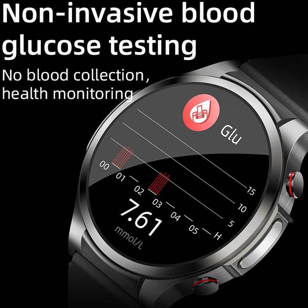 Smartwatch with glucose monitor & Heart Rate Blood Pressure