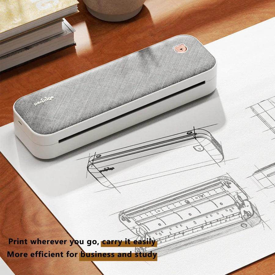Mini Portable A4 Inkless Printer