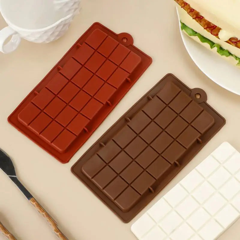 Chocolate Molds Bakeware Cake Molds High Quality Square Eco-friendly Silicone mold DIY Food Grade 24 Cavity Candy Tools