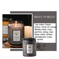 Soy Wax Scented Candle in Glass Jar