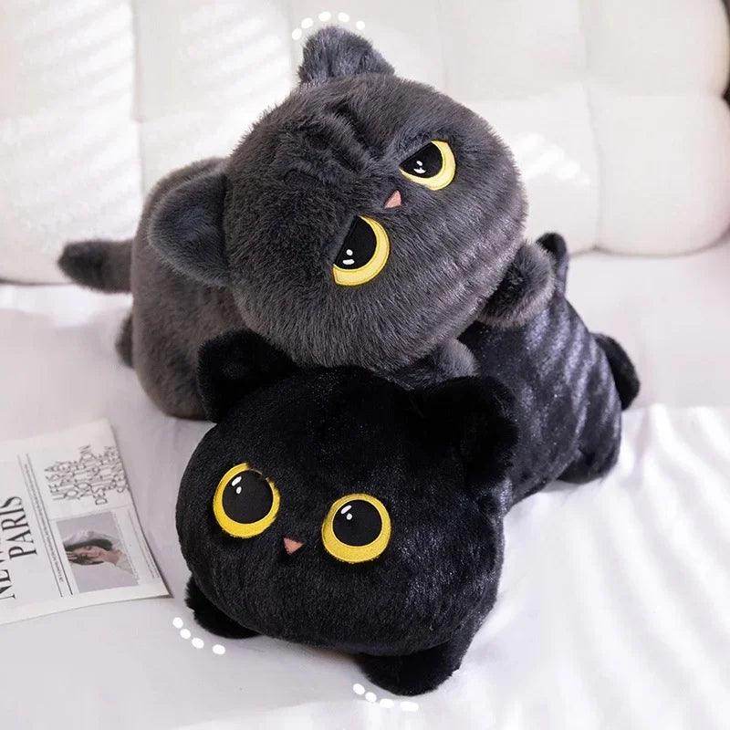 Cute Cat Lying Plush Sofa Pillow