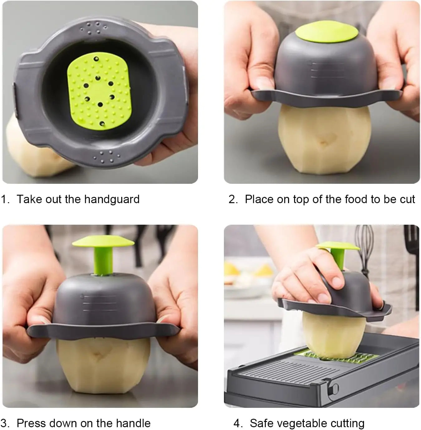 16-in-1 Professional Vegetable Chopper – Multifunction Food Slicer with Interchangeable Blades