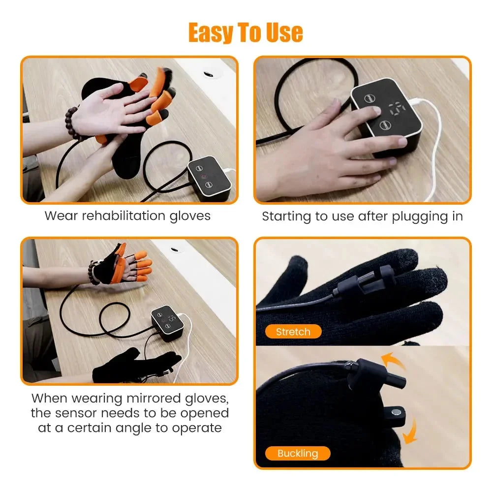 Rehabilitation Robot Glove – Smart Hand Exerciser