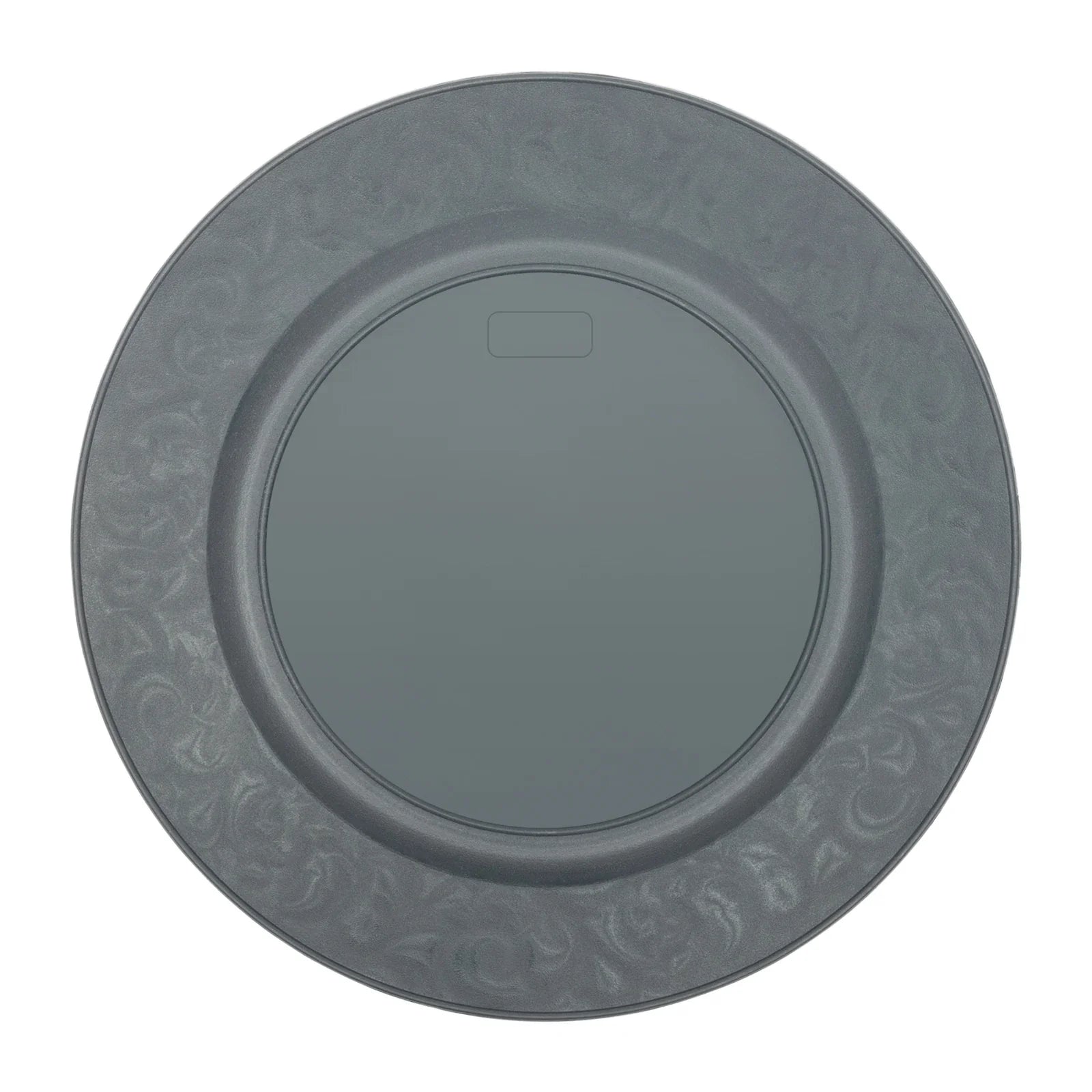 Charger Plates 100-Piece Set Round Reusable Serving Plates Gold Black Silver Green for Wedding Banquet Party Decor
