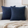 Soft Striped Throw Pillow Cover for Fall