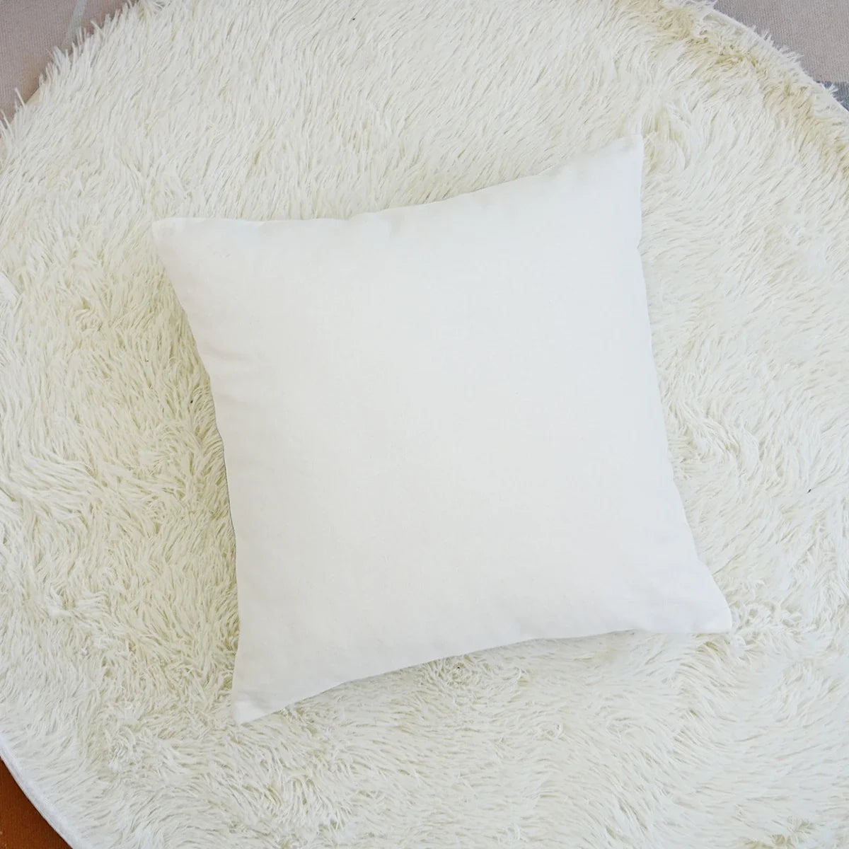 Boho Home Decor Floral Embroidered Pillow Cover – Square Decorative Cushion Case for Sofa & Home