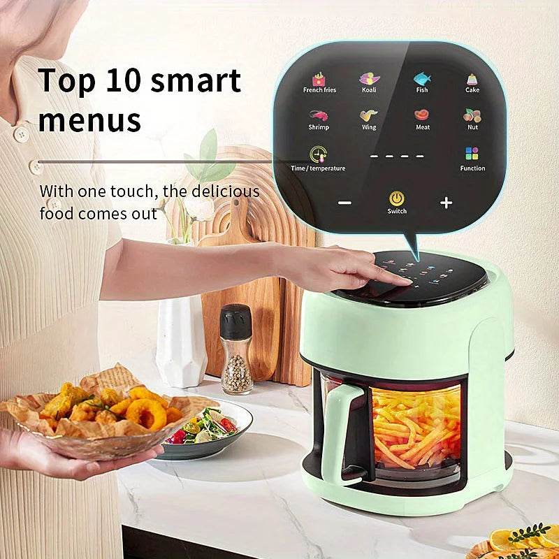 4.5L Smart Electric Air Fryer – Oil-Free 360° Convection Oven