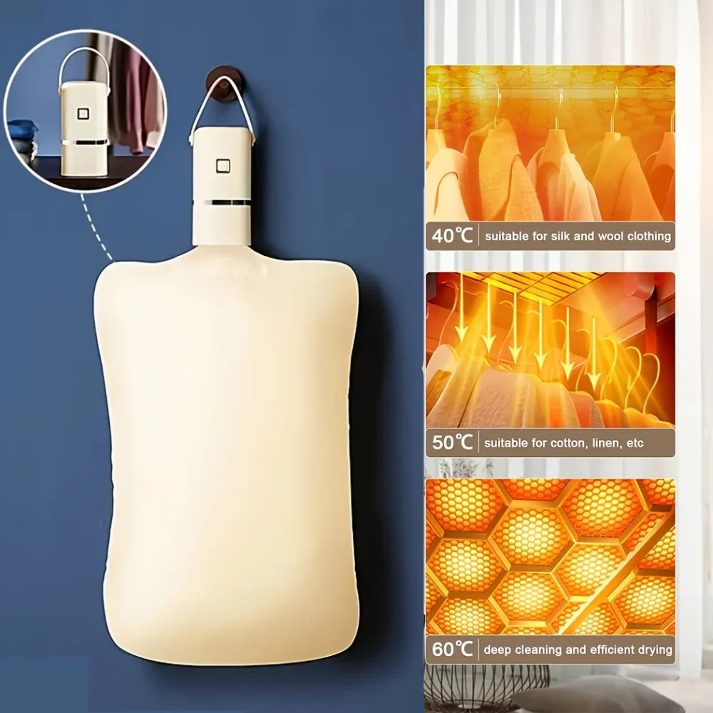 👕 Mini Portable Foldable Electric Dryer