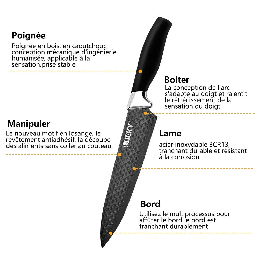 MDHAND High Carbon Stainless Steel Knives Handmade Forged Cleaver Chef Butcher Kitchen Knife Wood Handle Chef Knife Cooking Tool
