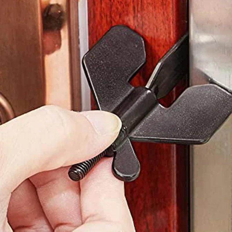 Portable lock for hotel room Travel Anti-theft Door Stopper