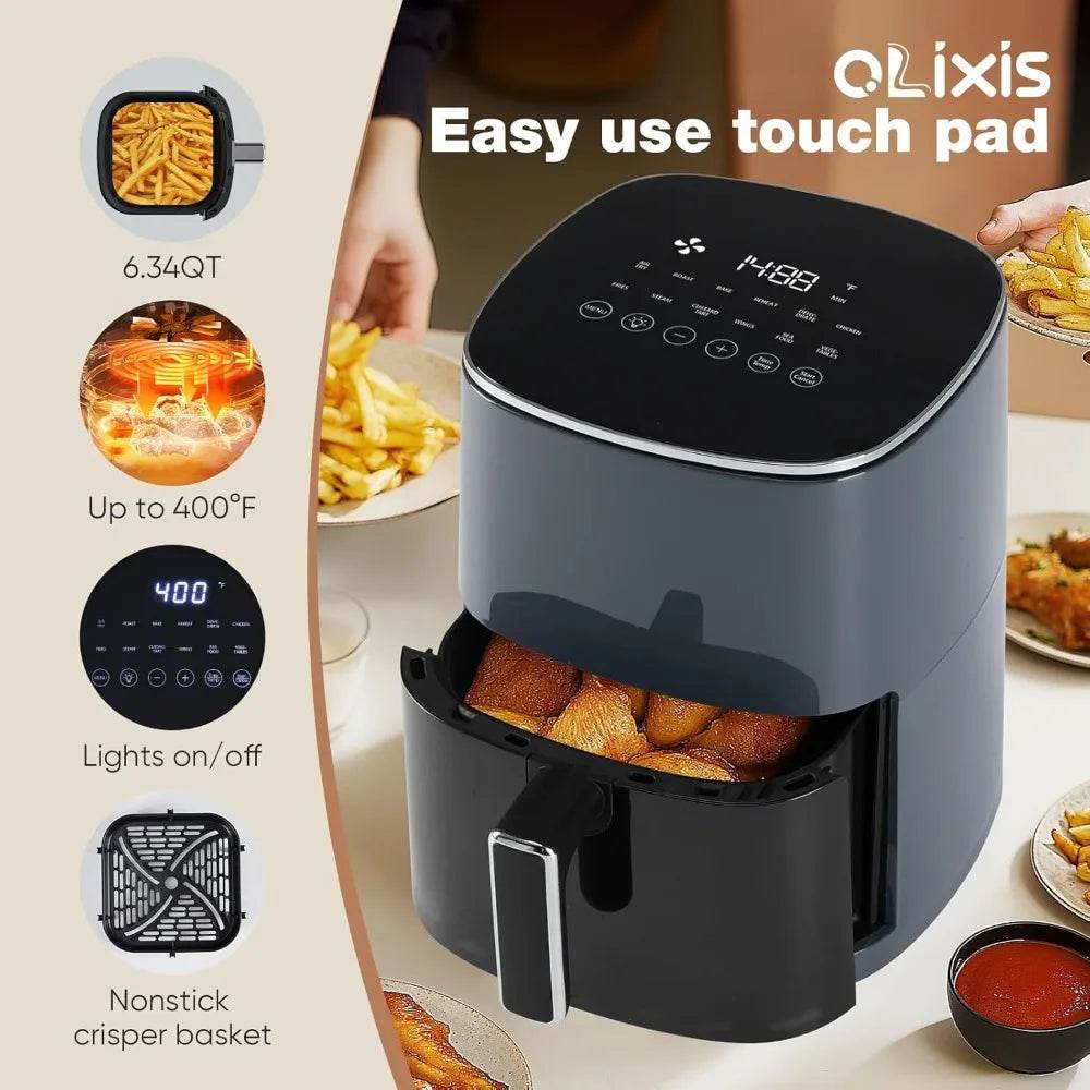 6-Quart Air Fryer with Window - Limited Stock