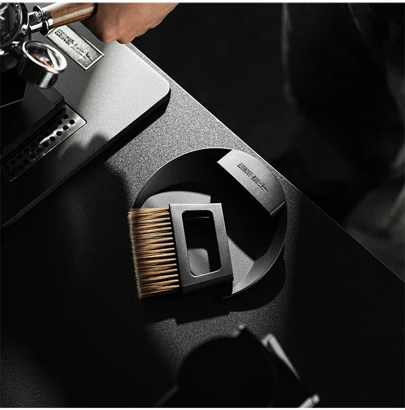 MHW-3BOMBER Coffee Bar Brush Magnetic Storage Dustpan & Brush Set Portable Cleaning Brush with Handle Kitchen Bar Cleaning Tools