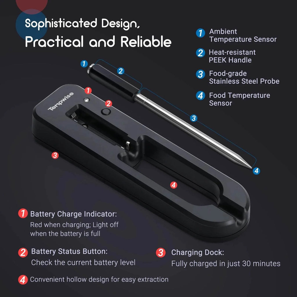 Wireless Bluetooth Meat Thermometer