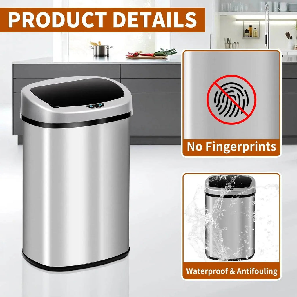 Motion Sensor Trash Can – Hands-Free, Hygienic & Stylish