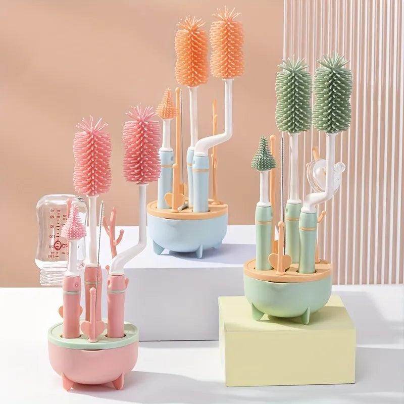 Baby Bottle Washer with Drying Rack
